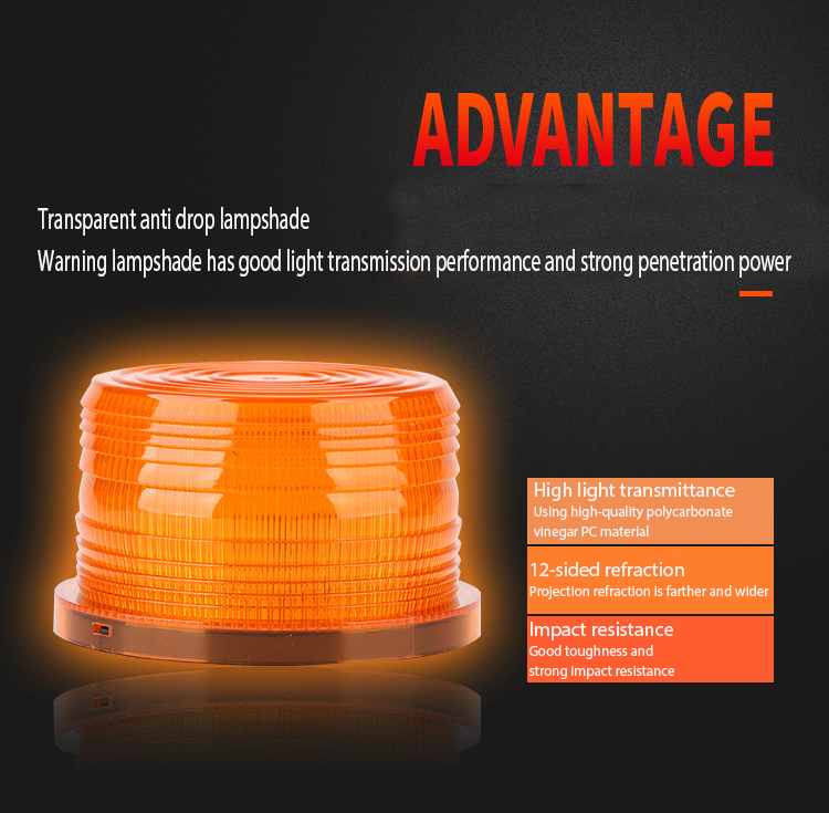 LED Car Truck Police Car Strobe Flashing Emergency Warning Light 12-80V ...