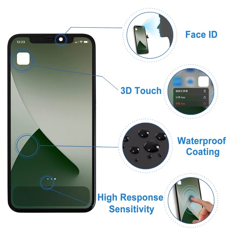 OLED For 11 Pro LCD Display Touch Screen Digitizer Display Screen With ...