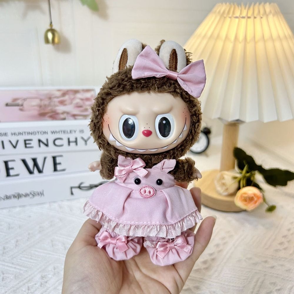 AOPHEKM Labubu Doll Clothes, Cos Gift Labubu Time To Chill Filled Doll ...