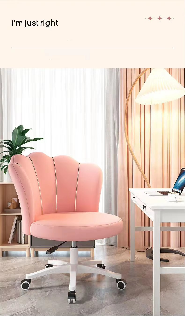 Home simple comfortable computer chair girls dormitory learning swivel ...
