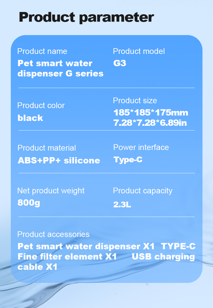 Smarttail Cat Drinking Fountain Automatic Circulating Water Dispenser