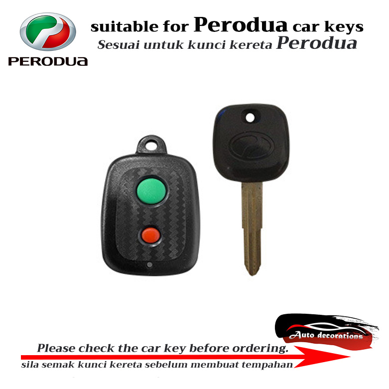 Perodua myvi 2018 alza viva kelisa car key case Perodua myvi alza key