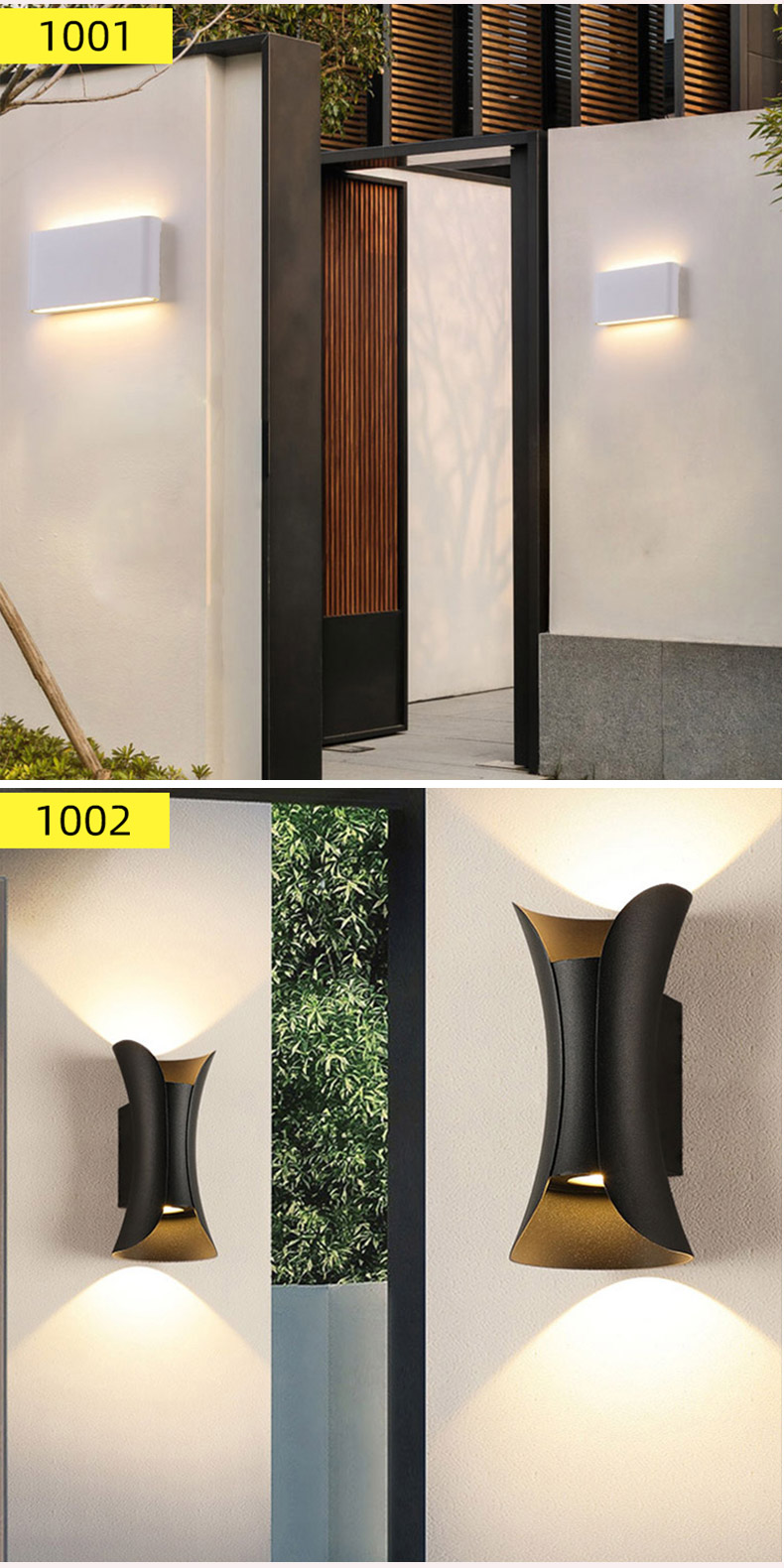 Wall Light Outdoor Wall Lamp Waterproof Lampu Dinding LED Indoor Modern ...