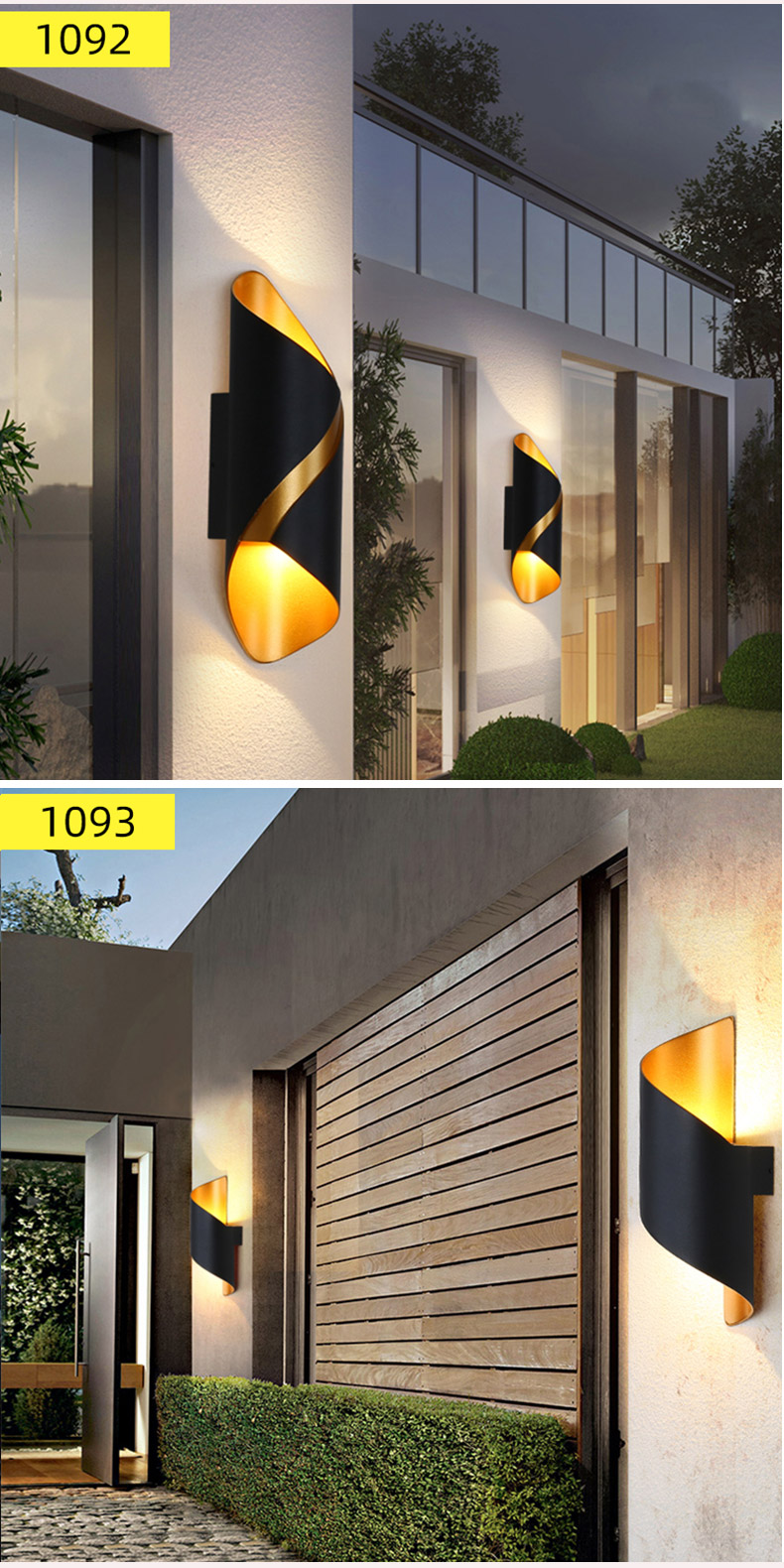 Wall Light Outdoor Wall Lamp Waterproof Lampu Dinding LED Indoor Modern ...