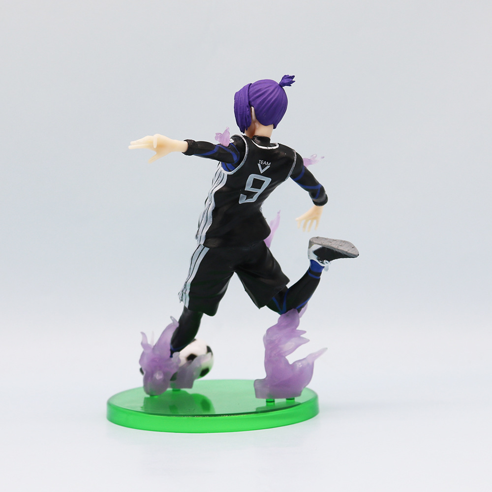 Zhongkaihua Set Di 5 Figure Anime Blue Lock - Personaggi In PVC Da 5 Cm (Bachira, Isagi, Nagi, Reo, Rin) - Mini Statuine Da Collezione