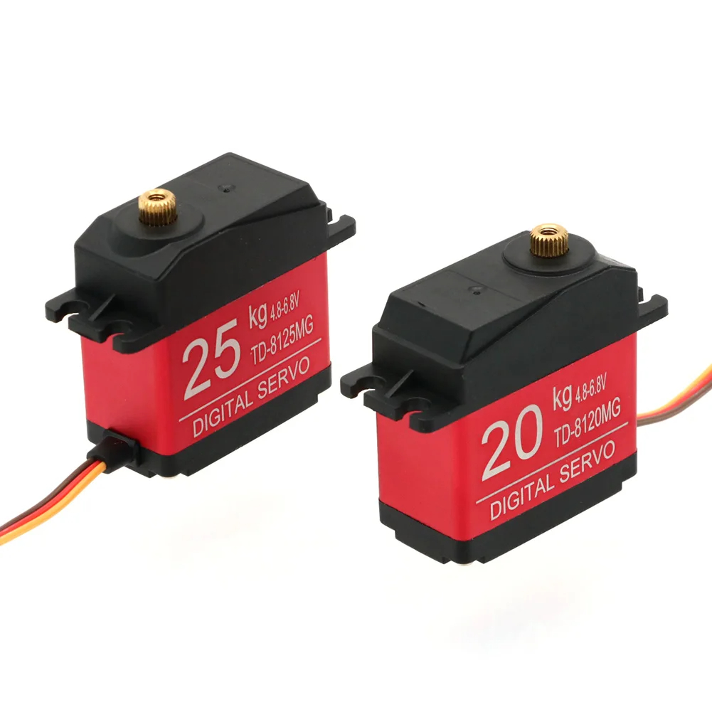Waterproof 20KG 25KG 30KG 35KG Servo 180 Degree Large Torque Digital ...
