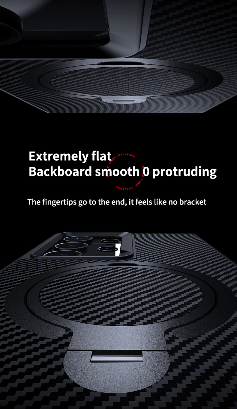 BKWHALE Carbon fiber magnetic phone case For Samsung Galaxy S26 S25 S24 ...