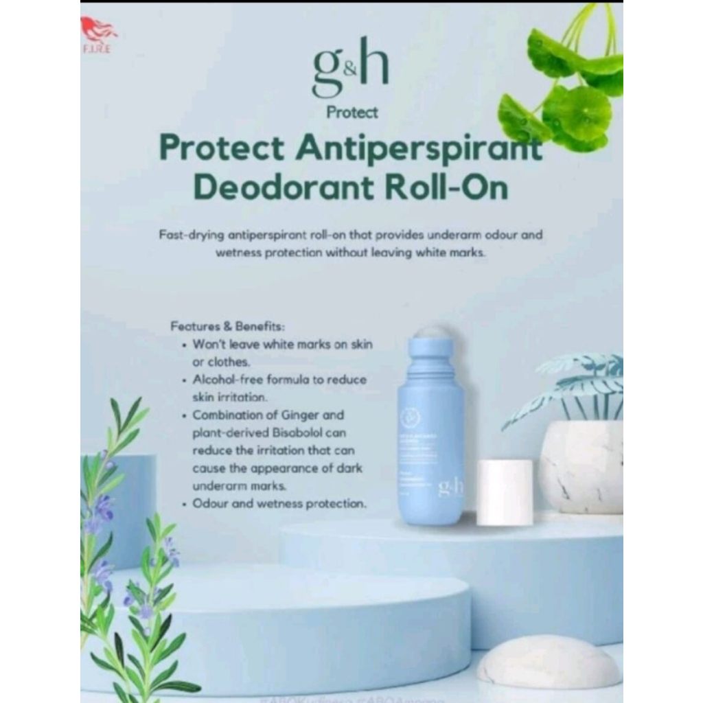 Amway Deodorant G&H Protect Antiperspirant Deodorant Roll-On - 100ml ...