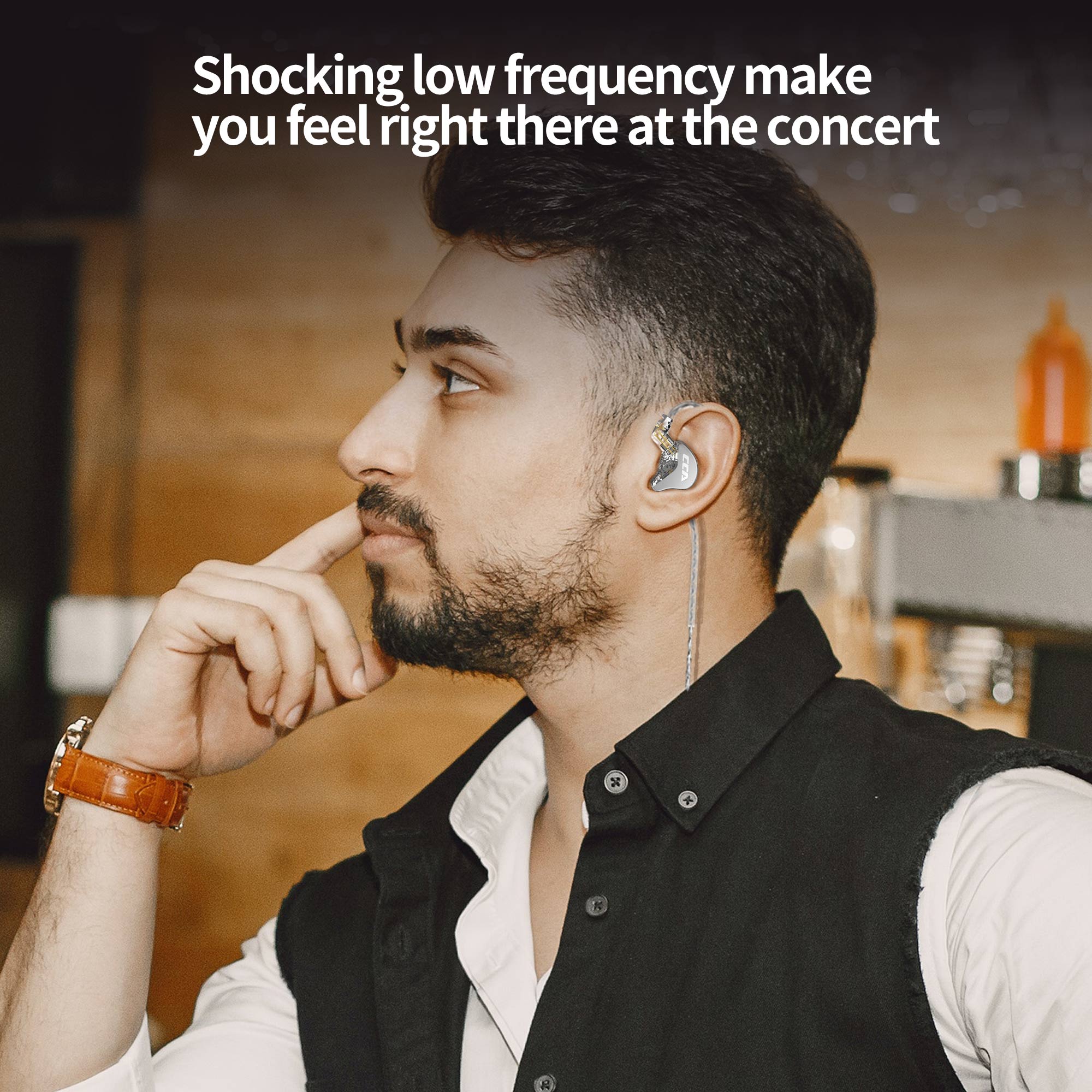 CCA CRA In Ear Live Monitoring High Quality HIFI Gaming Earphones ...