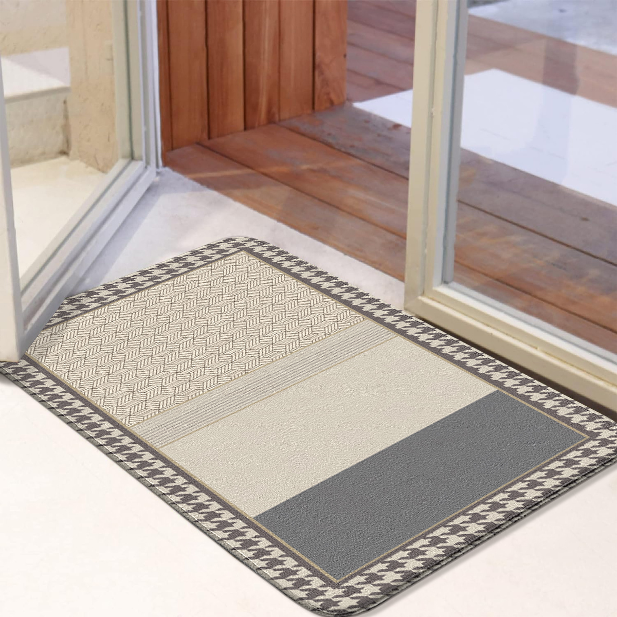 A Toron Carpet Mat Soft Home Decoration DirtResistant Crystal Fleece