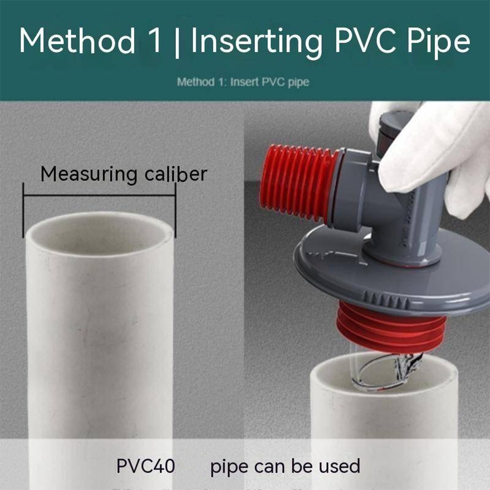 Washing machine floor drain sink basin drain pipe interface deodorant