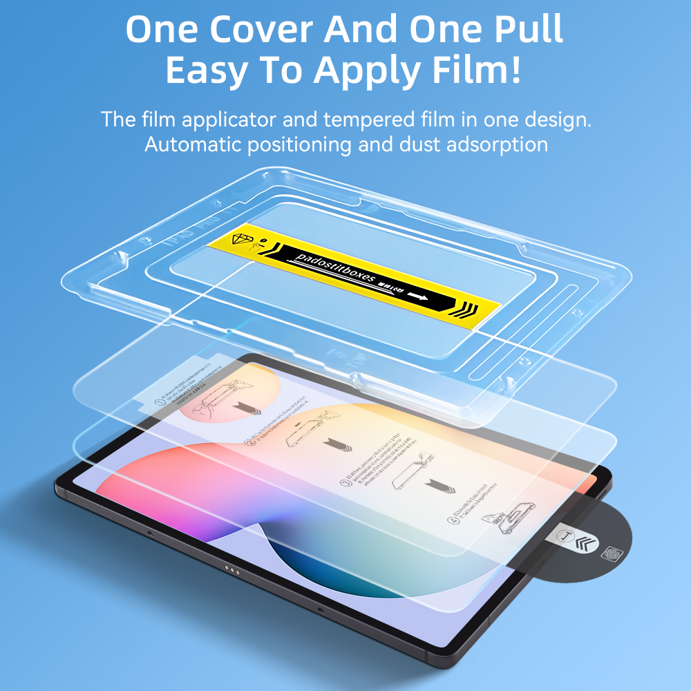 Screen Protector Film Auto Align Install for Samsung Galaxy Tab S10 FE ...