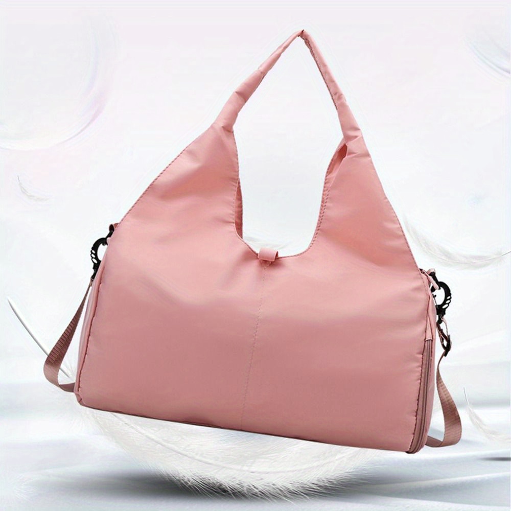 Women Travel Bags Fitness Tote Bag with Yoga Mat Holder Gym Training ...