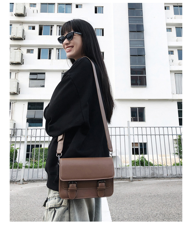 Messenger Bag Men's Bag 2024 New Style Street Wear Messenger Bag Casual