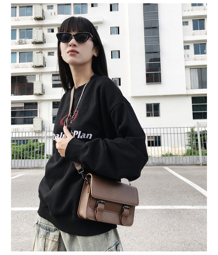 Messenger Bag Men's Bag 2024 New Style Street Wear Messenger Bag Casual