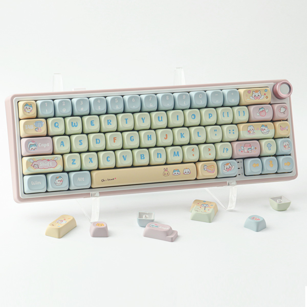 Angel Doujin keycaps 129 Keys keycaps MOA Profile DYE-SUB Personalized ...