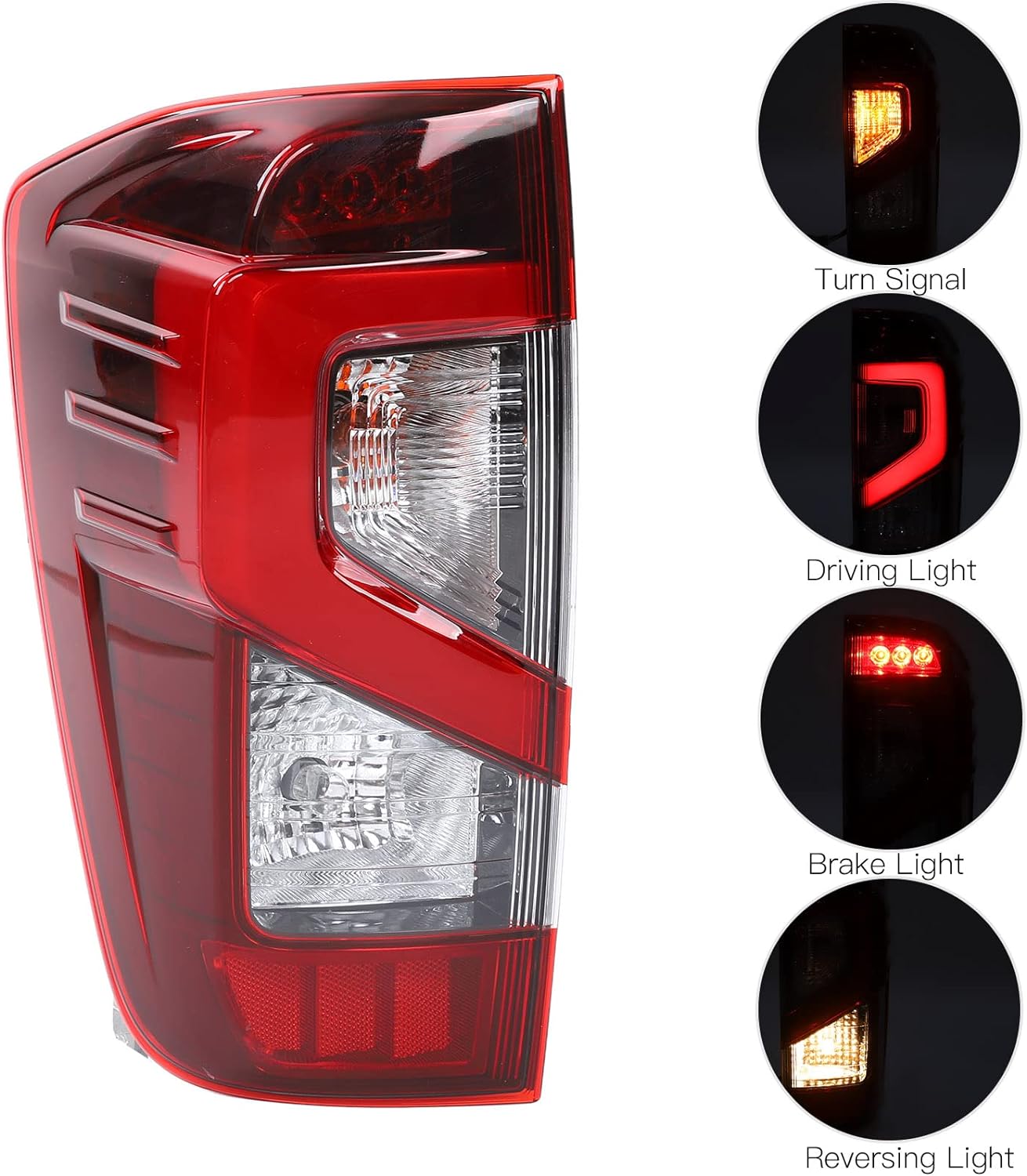 Nissan Navara NP300 Tail Light LED Rear Light Lampu Belakang Rear Lamp ...