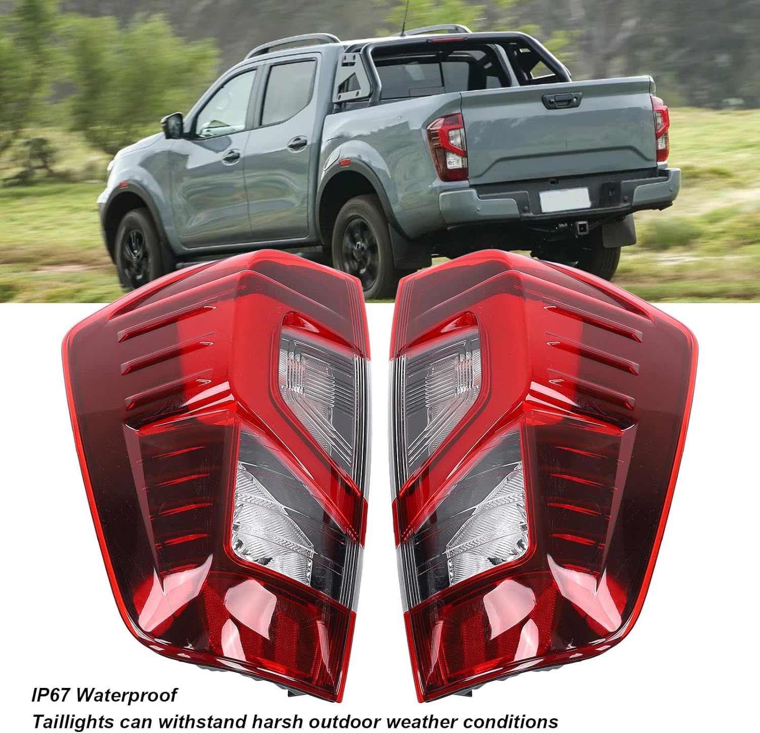 Nissan Navara NP300 Tail Light LED Rear Light Lampu Belakang Rear Lamp ...