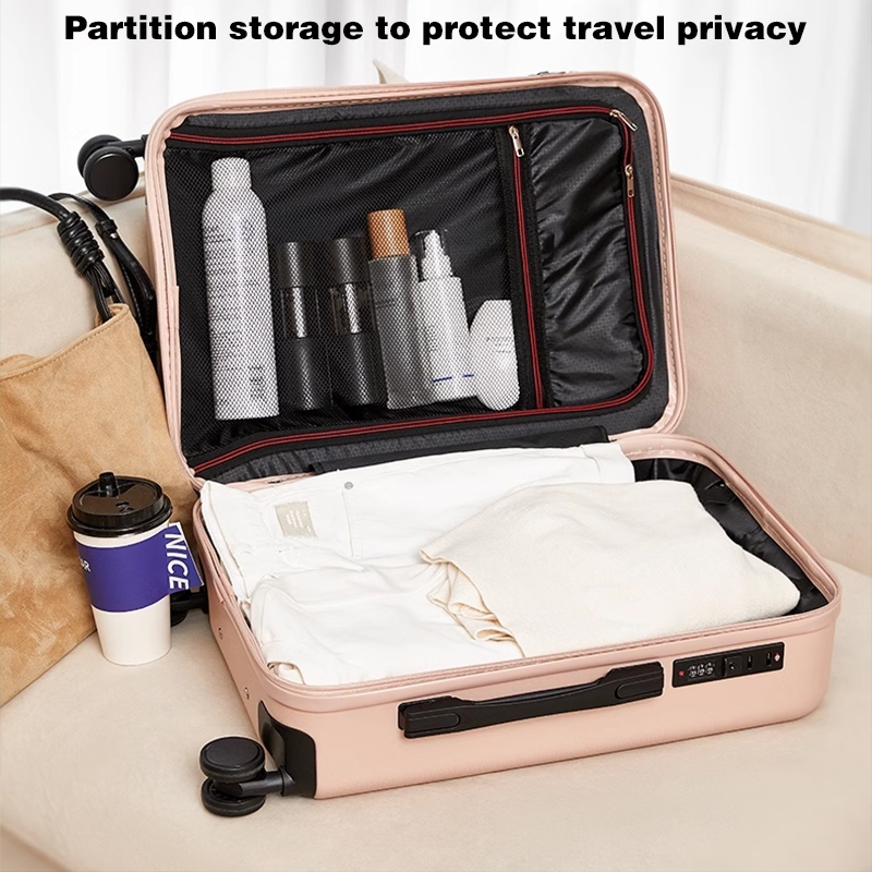【Buy 1 Free 1】 Luggage 20/24/26 Inch Multifunctional Usb Luggage ...