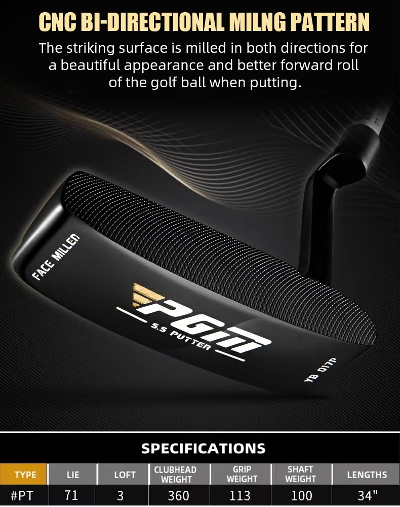 PGM Professional NSR Ⅴ serie men right handed golf putter club by