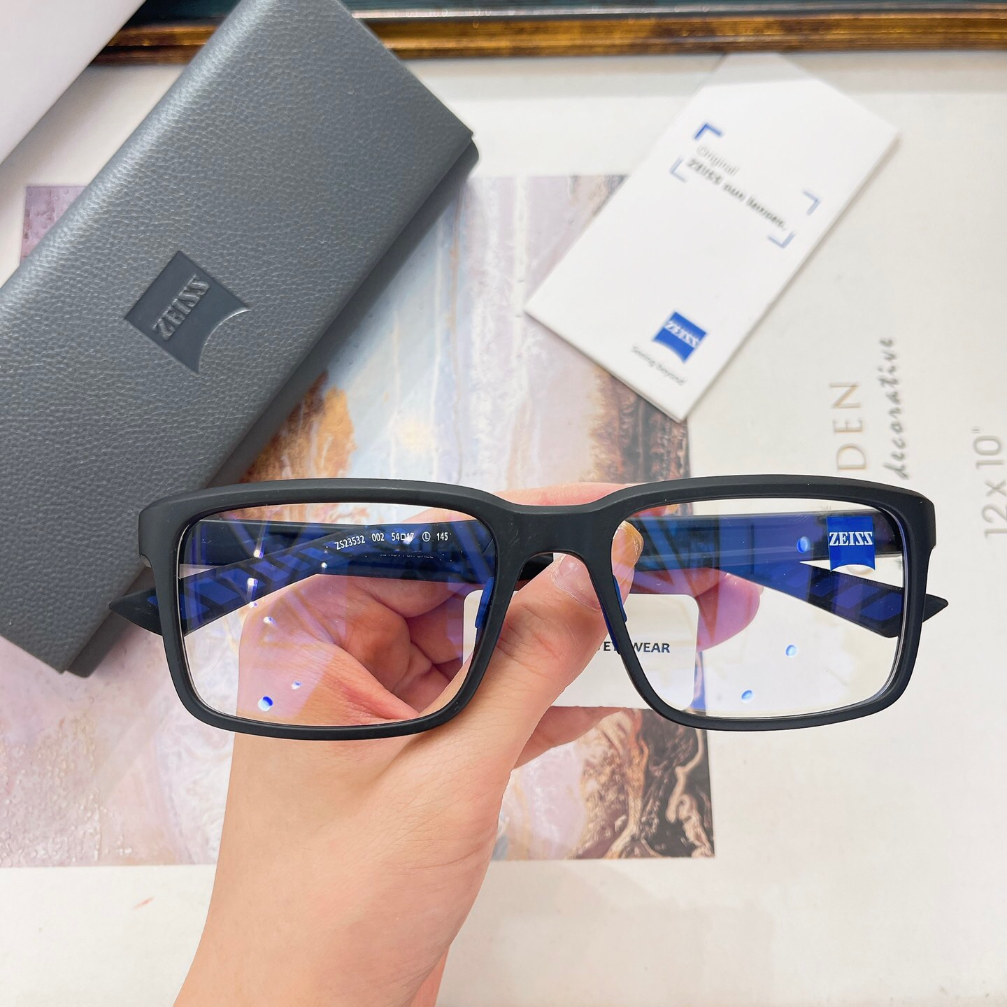 [High Quality] ZEISS Glasses ZS23532 Square Fashion Glasses Frame