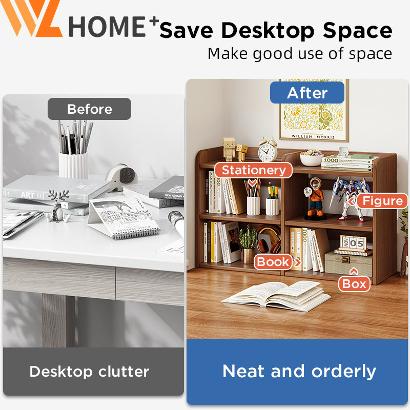 Tabletop Rack Tabletop Organiser Rak Buku Desktop Rack Desk Organizer ...