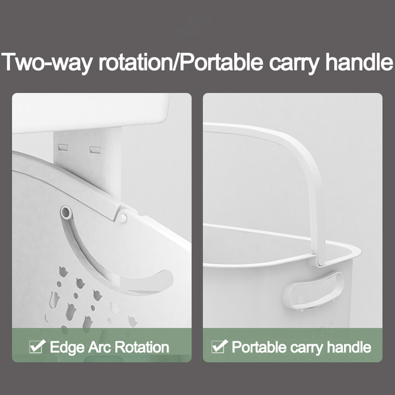 【COD】2/3/4 Tier Laundry Basket Multipurpose Plastic Bathroom Storage ...