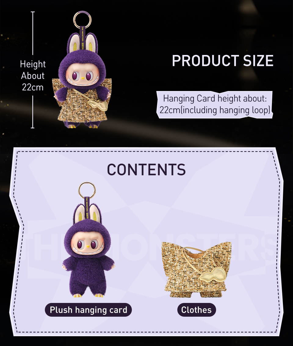 POP MART LABUBU x PRONOUNCE - WINGS OF FORTUNE Vinyl Plush