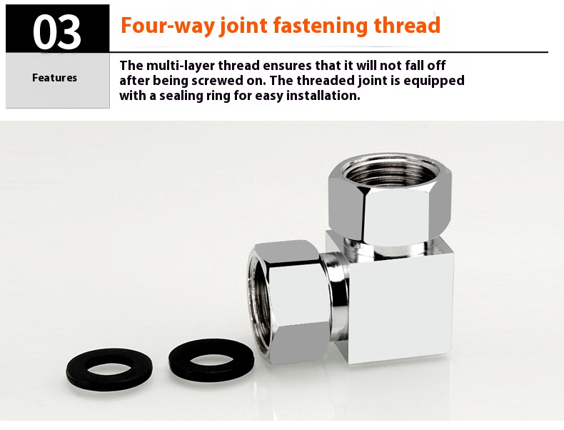 [Ready Stock] 4 Points Straight-through Three-way Four-way Livable ...
