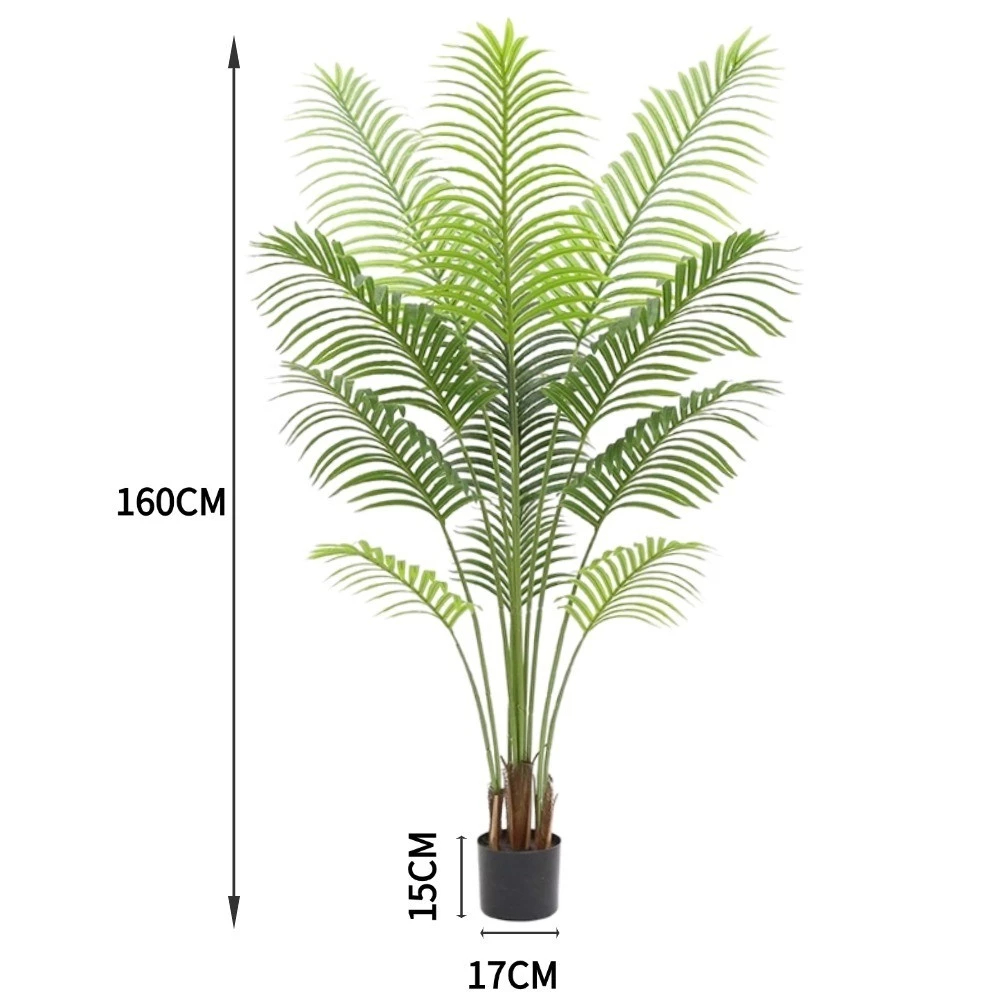 Artificial Palm Tree 6FT Fake Tropical Palm Plant and Handmade Seagrass ...