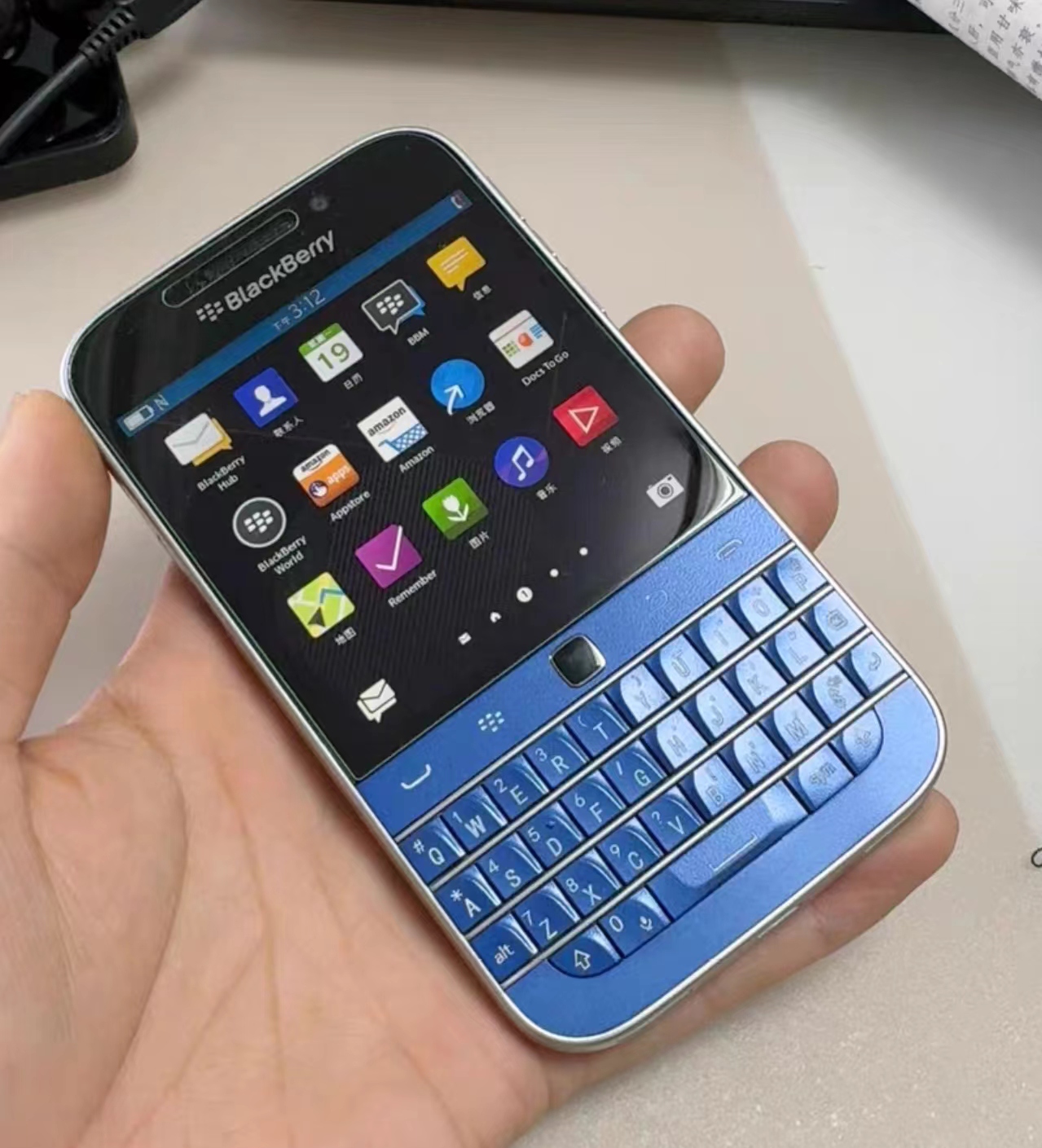 Blackberry Classic Q20 3.5 Inch Dual Core 16GB ROM 2GB RAM 4G LTE 8MP ...