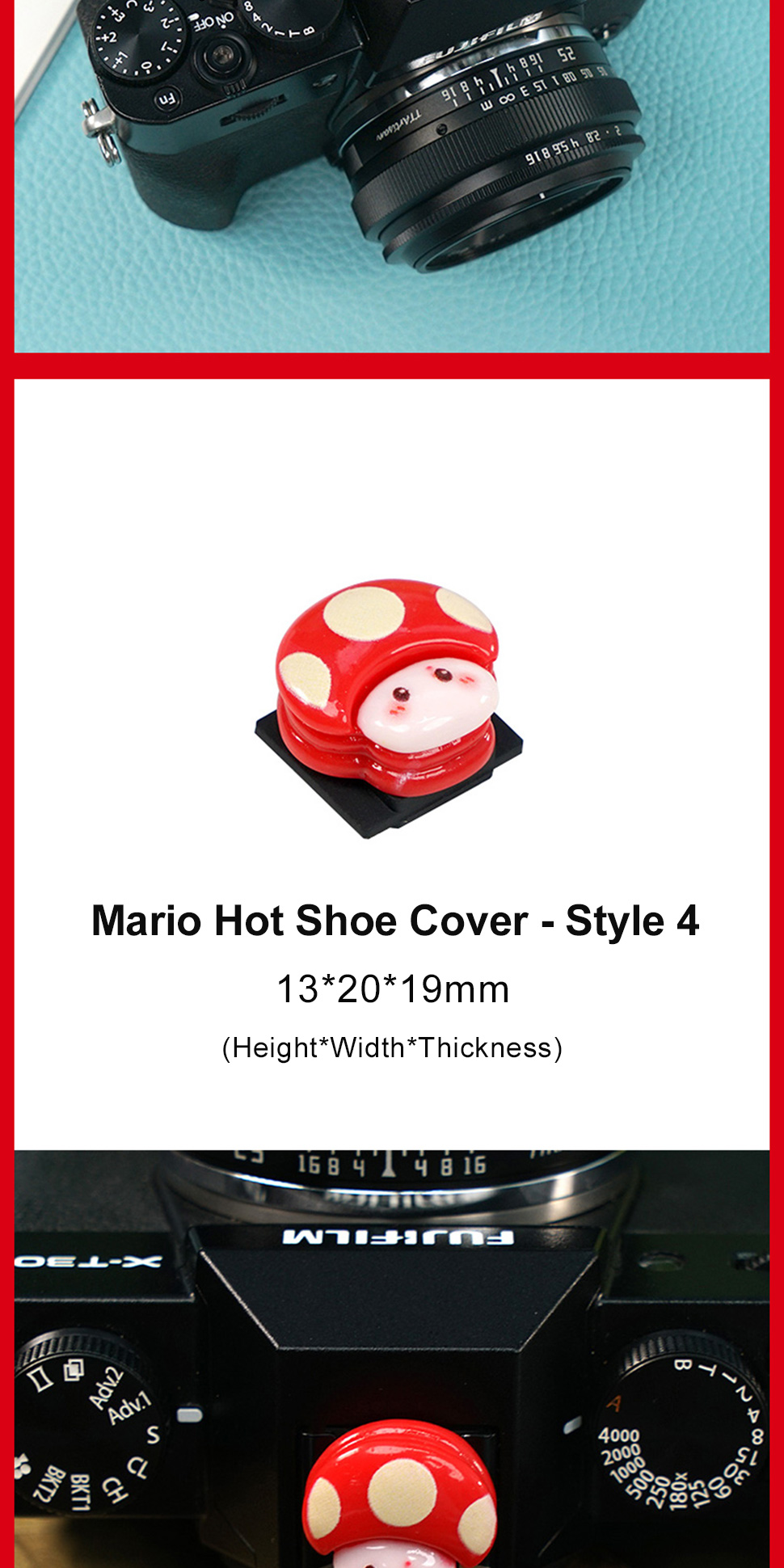 Hot Shoe Covers For Nikon Z Series, DSLR, Panasonic S5, GH5, Olympus OM-D & Pen – Fits ISO Hot Shoe, Dust-Proof & Moisture-Proof, 4-Pack - View #5