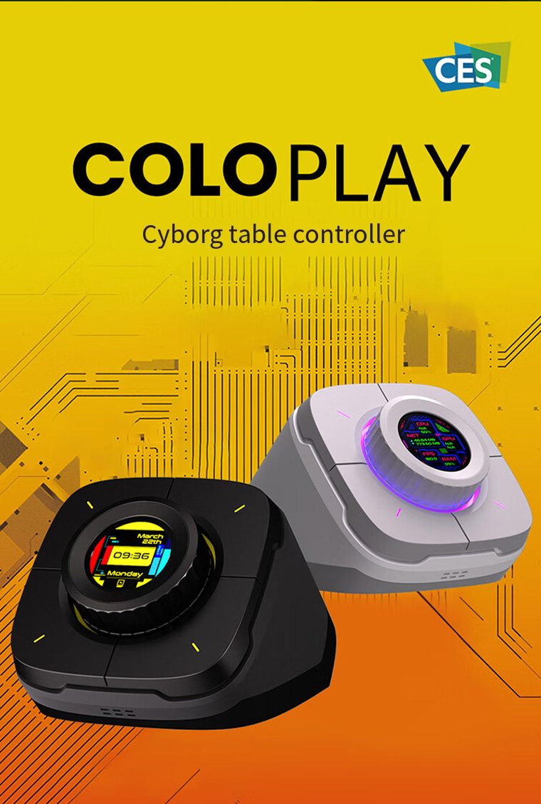 Cololight Coloplay Quantum light switch Desktop knob Volume control ...
