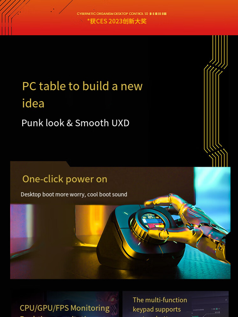Cololight Coloplay Quantum light switch Desktop knob Volume control ...