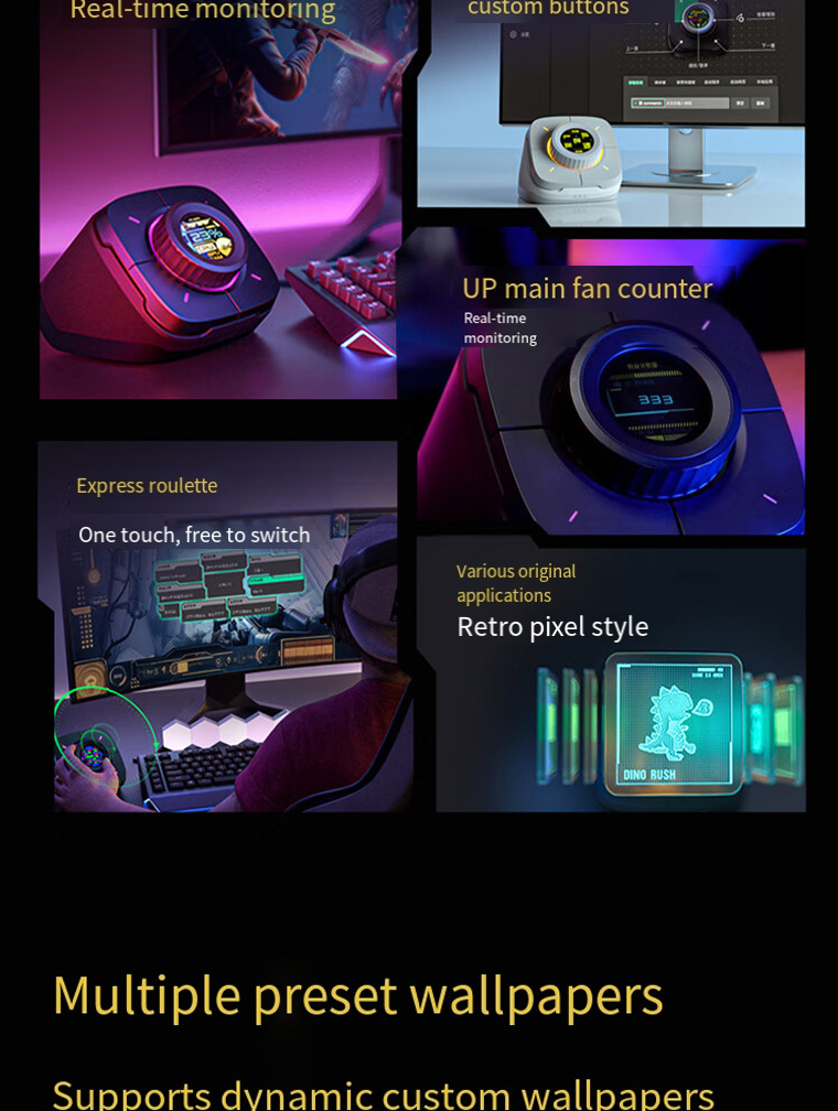 Cololight Coloplay Quantum light switch Desktop knob Volume control ...