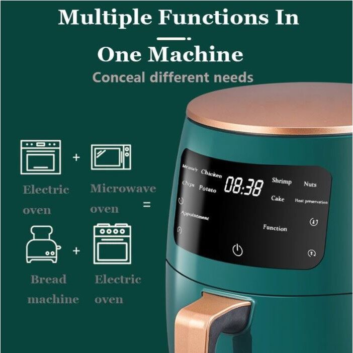 Air Fryer oilfree fryer Machine 6L Multifunctional Easy Cleaning Non