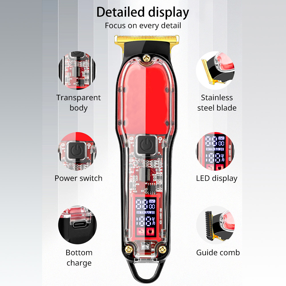 Electric Hair Clipper Men Powerful Hair Cutting Machine UBS