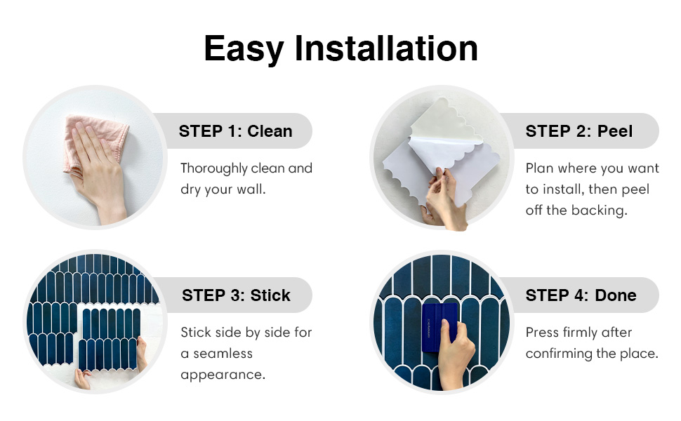 10PCS 3D Selfadhesive Kitchen Wall Panel Tile Stickers Wall Decoration