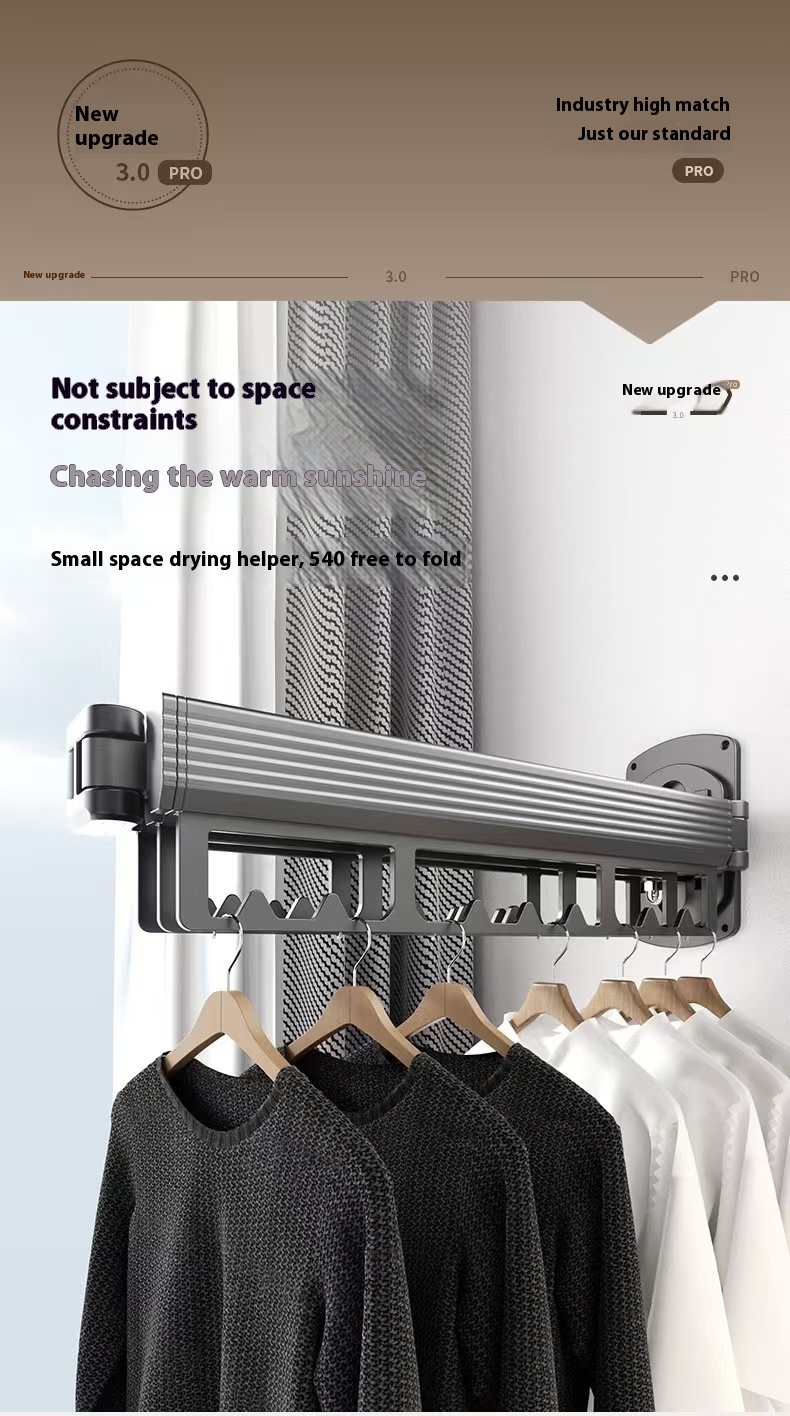 Leifheit clothes rail airette fold away clothes hanger leifheit
