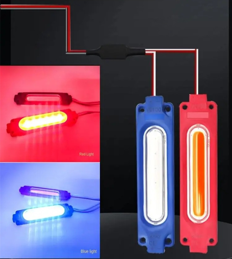 Motorcycle Warning Flashing Light DC12V or 24V Truck Side Marker ...