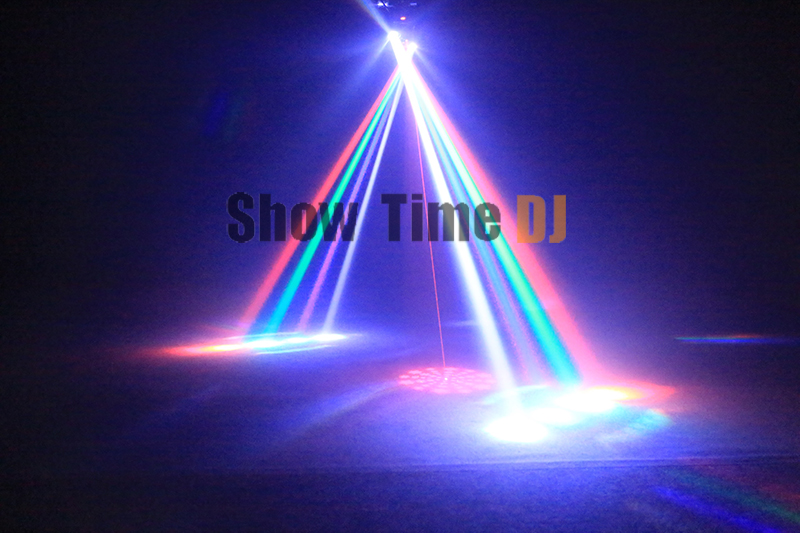 Remote 2Heads Mini Led Beam Moving Light Dj Led Laser Strobe 3 IN 1 ...