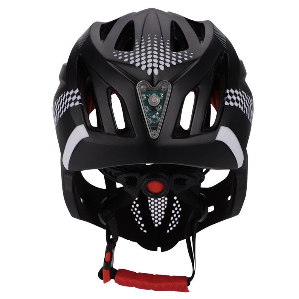 LED Kids Full Face Mountain Bike Helmet Sports Safety Kids Full Covered  Helmets Downhill scooter BMX