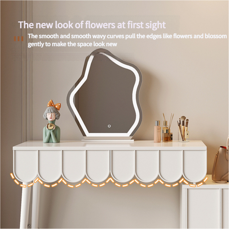 European Minimalistic dressing table storage Desk makeup table