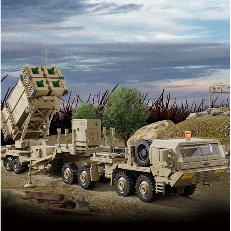 M983 MSSL Vehicle Building Blocks 2566 Pcs Panlos Brick Tank Bricks Toy ...