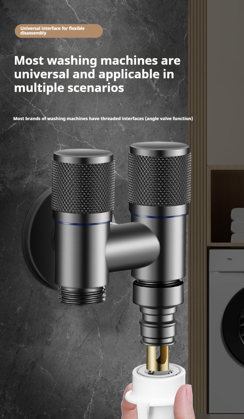 [Ready Stock] Washing Machine Faucet Automatic Water Stop Valve