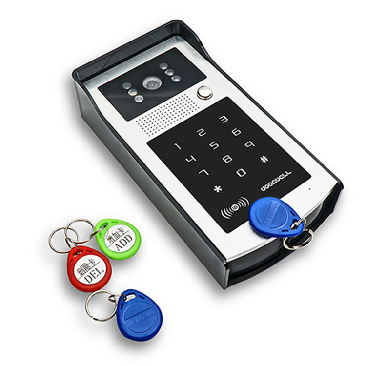 High Quality Video Door Phone Metal wifi Doorbell Camera RFID
