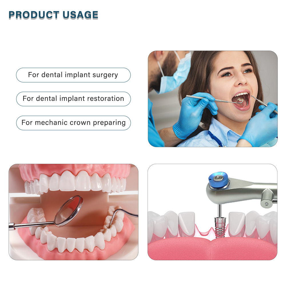 NICEDEN Dental Universal Tools Colorful Restoration Kit Dentistry