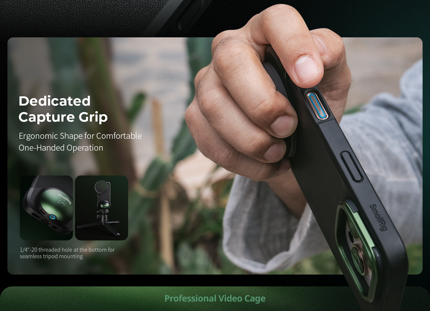 SmallRig x Brandon Li Mobile Video Kit for i-Phone 16 Pro/16 Pro Max Co ...