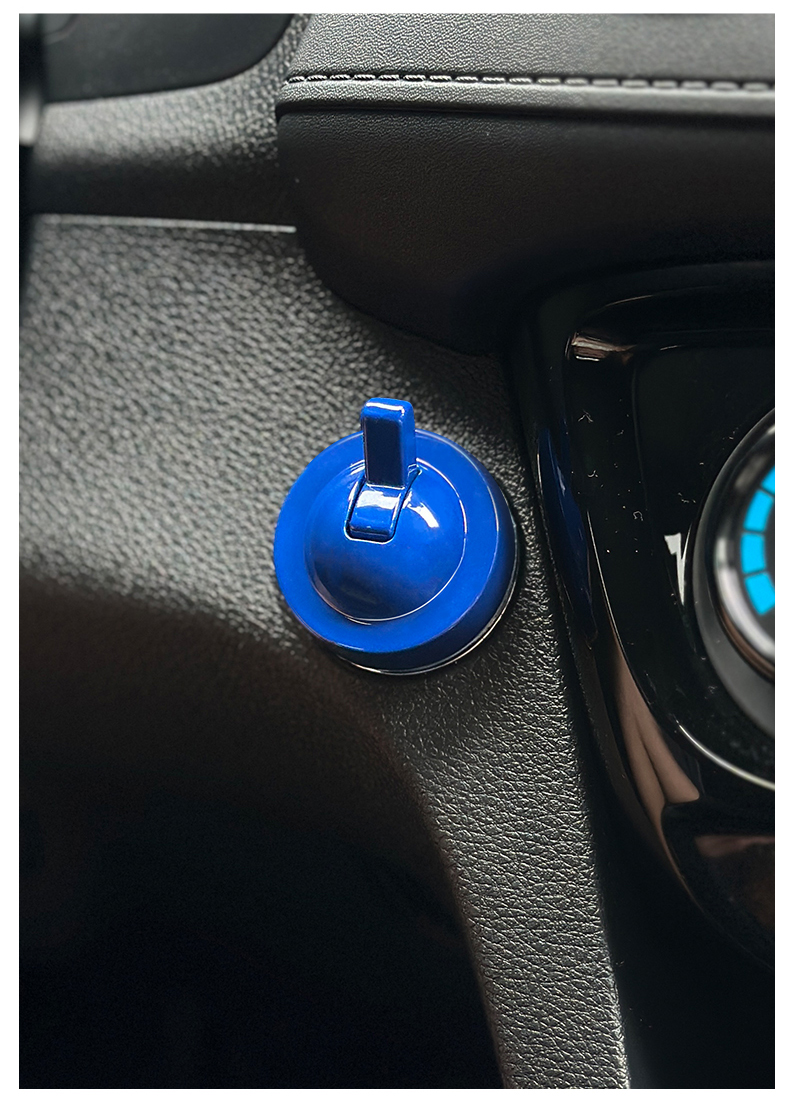 Metal Car One-button Start Lever Ignition Engine Push Button Bar ...