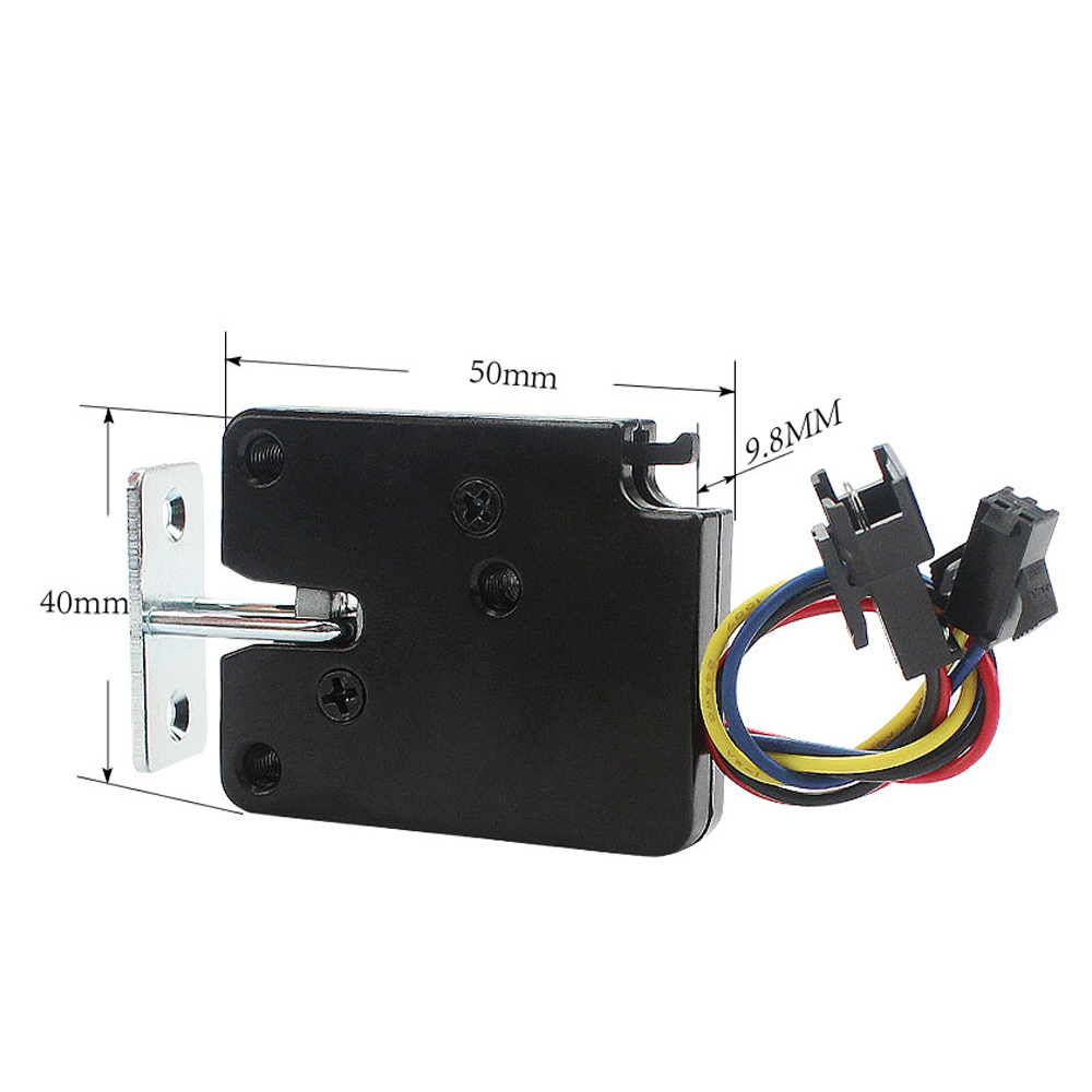 DC Small electric control lock locker door lock 3V5V12V mini electronic ...